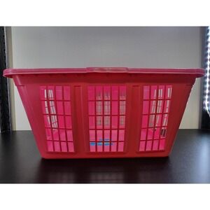 Rubbermaid 2965 Vintage Laundry Basket Rectangular, See Details